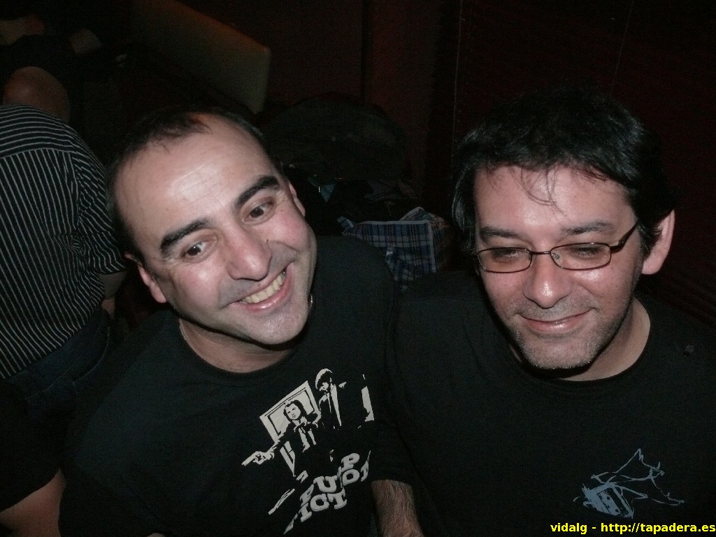 Gordi y Antonio en el 21 aniversario del Cambalache, 2009